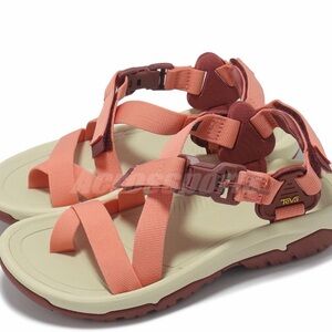 Teva Women's Sandals - Coral and Beige